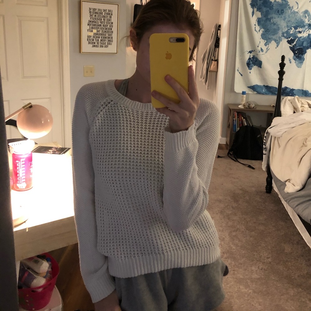 Aeropostale White Sweater